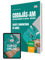 Capa Apostila Prefeitura de Codajás-AM 2026 - Agente Comunitário de Saúde