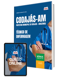 Capa Apostila Prefeitura de Codajás-AM 2026 - Técnico de Enfermagem