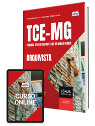 Capa Apostila TCE-MG 2025 - Arquivista