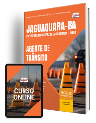 Capa Apostila Prefeitura de Jaguaquara-BA 2025 - Agente de Trânsito