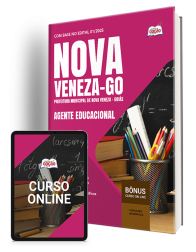 Capa Apostila Prefeitura de Nova Veneza-GO 2026 - Agente Educacional