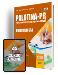 Capa Apostila Prefeitura de Palotina-PR - Nutricionista