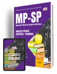 Capa Apostila MP-SP - Analista Técnico Científico - Pedagogo