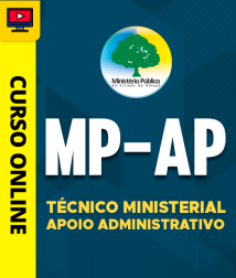 Capa Curso MP-AP - Técnico Ministerial - Apoio Administrativo