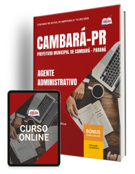 Capa Apostila Prefeitura de Cambará-PR - Agente Administrativo