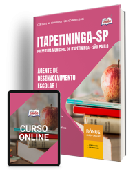 Capa Apostila Prefeitura de Itapetininga - SP - Agente de Desenvolvimento Escolar I