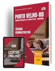 Capa Apostila Câmara de Porto Velho - RO 2026 - Técnico Administrativo