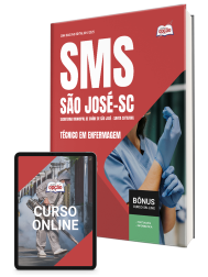 Capa Apostila Prefeitura de São José - SC - Técnico em Enfermagem