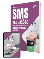 Capa Apostila Prefeitura de São José - SC - Técnico em Enfermagem da Família