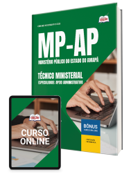 Capa Apostila MP-AP 2026 - Técnico Ministerial – Especialidade: Apoio Administrativo