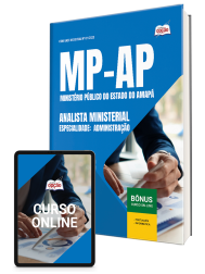 Capa Apostila MP-AP 2026 - Analista Ministerial – Especialidade: Administração