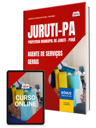 Capa Apostila Prefeitura de Juruti - PA - Agente de Serviços Gerais