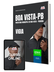 Capa Apostila Prefeitura de Boa Vista-PB 2026 - Vigia