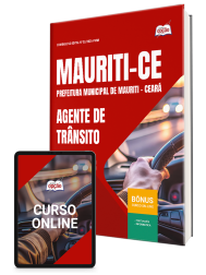 Capa Apostila Prefeitura de Mauriti-CE - Agente de Trânsito