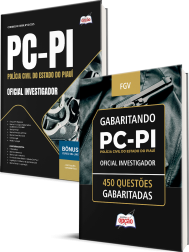 Capa Combo PC-PI 2026 - Oficial Investigador