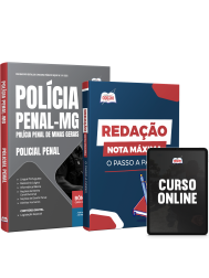 Capa Apostila Polícia Penal MG 2026 - Policial Penal + 02 Bônus!
