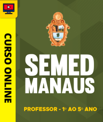 Capa Curso SEMED Manaus - Professor - 1º ao 5º Ano