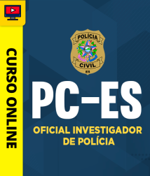 Capa Curso PC-ES - Oficial Investigador de Polícia