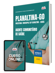 Capa Apostila Prefeitura de Planaltina - GO 2026 - Agente Comunitário de Saúde
