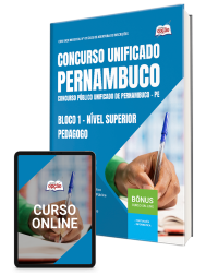 Capa Apostila Concurso Unificado Pernambuco - Bloco 1 - Nível Superior - Pedagogo
