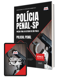 Capa Apostila Polícia Penal-SP 2026 - Policial Penal