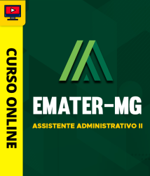 Capa Curso EMATER MG - Assistente Administrativo II