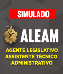 Capa Simulado - ALEAM - Agente Legislativo - Assistente Técnico Administrativo