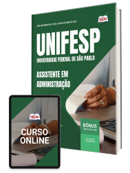 Capa Apostila UNIFESP 2025 - Assistente em Administração