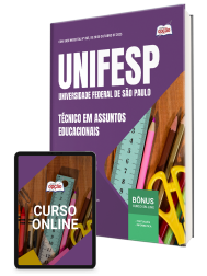 Capa Apostila UNIFESP 2025 - Técnico em Assuntos Educacionais