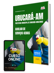 Capa Apostila Prefeitura de Urucará - AM 2026 - Auxiliar de Serviços Gerais
