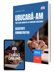 Capa Apostila Prefeitura de Urucará - AM 2026 - Assistente Administrativo