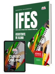 Capa Apostila IFES 2025 - Assistente de Aluno