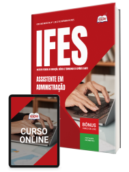 Capa Apostila IFES 2025 - Assistente em Administração