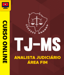 Capa Curso TJ-MS - Analista Judiciário - Área Fim