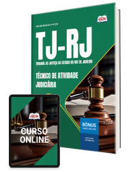 Capa Apostila TJ-RJ 2026 - Técnico de Atividade Judiciária