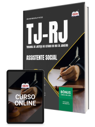 Capa Apostila TJ-RJ 2026 - Analista Judiciário - Assistente Social