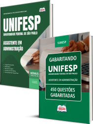 Capa Combo UNIFESP 2025 - Assistente em Administração