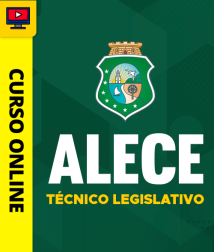 Capa Curso ALECE - Técnico Legislativo