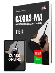 Capa Apostila Prefeitura de Caxias - MA 2026 - Vigia