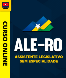 Capa Curso ALE-RO - Assistente Legislativo - Sem Especialidade