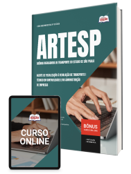 Capa Apostila ARTESP 2026 - Agente de Fiscalização à Regulação de Transporte I - Técnico em Contabilidade e/ou Administração de Empresas