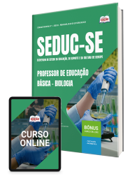 Capa Apostila SEDUC-SE 2026 - Professor de Educação Básica – Biologia