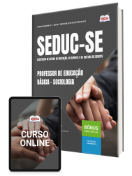 Capa Apostila SEDUC-SE 2026 - Professor de Educação Básica – Sociologia