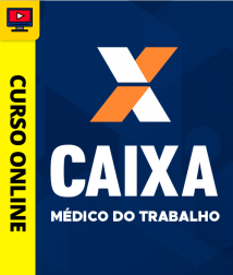 Capa Curso Caixa Econômica Federal - Médico do Trabalho