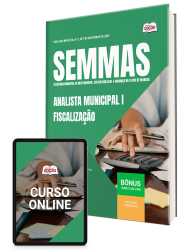 Capa Apostila SEMMAS 2026 - Analista Municipal I (Fiscalização)