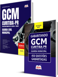 Capa Combo Prefeitura de Curitiba - PR 2026 - Guarda Civil Municipal