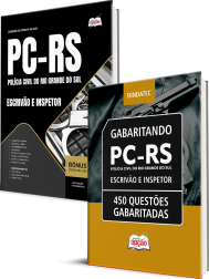 Capa Combo PC-RS 2025 - Escrivão e Inspetor