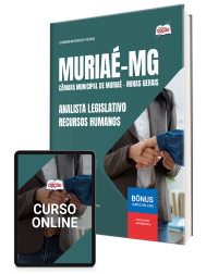 Capa Apostila Câmara de Muriaé - MG 2026 - Analista Legislativo – Recursos Humanos