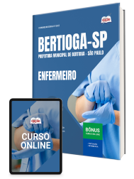 Capa Apostila Prefeitura de Bertioga - SP 2026 - Enfermeiro