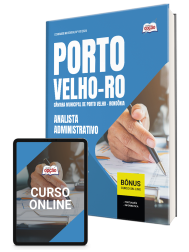 Capa Apostila Câmara de Porto Velho - RO 2026 - Analista Administrativo